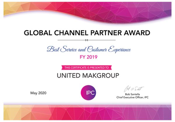 United MakGroup Technologies Wins IPC's 